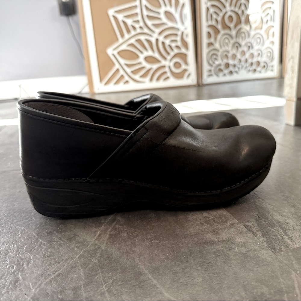 Dansko Black Clogs